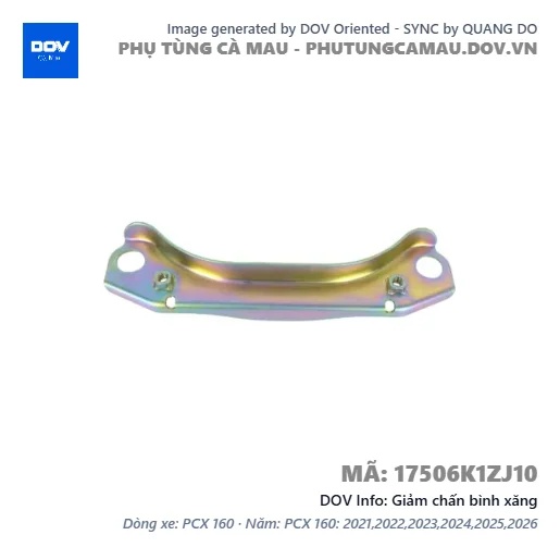 Giảm chấn bình xăng  — 17506K1ZJ10
