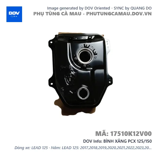 BÌNH XĂNG PCX 125/150 — 17510K12V00