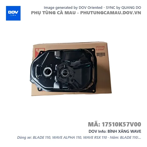 BÌNH XĂNG WAVE — 17510K57V00
