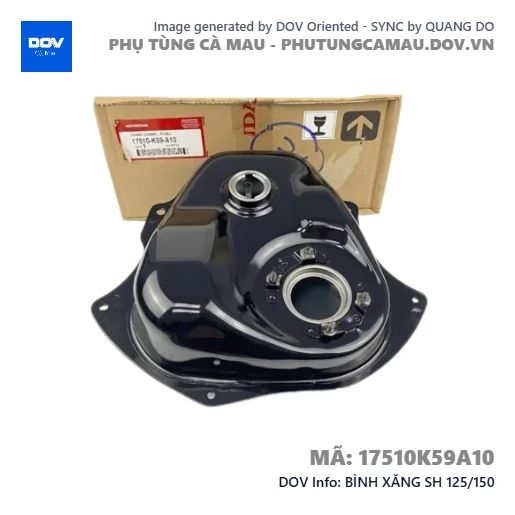 BÌNH XĂNG SH 125/150 — 17510K59A10