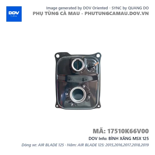 BÌNH XĂNG MSX 125 — 17510K66V00