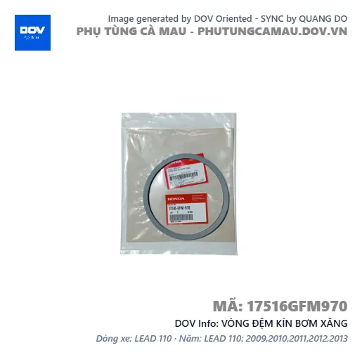 VÒNG ĐỆM KÍN BƠM XĂNG — 17516GFM970