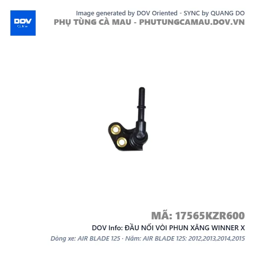 ĐẦU NỐI VÒI PHUN XĂNG WINNER X — 17565KZR600