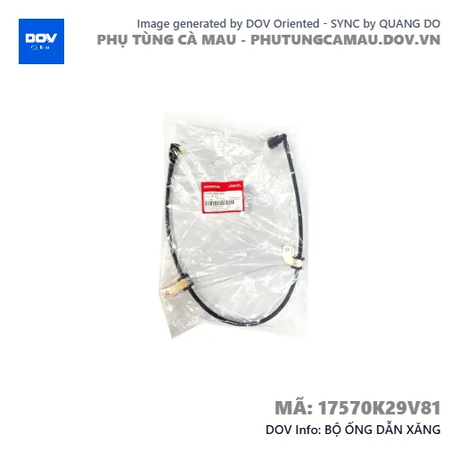 BỘ ỐNG DẪN XĂNG — 17570K29V81