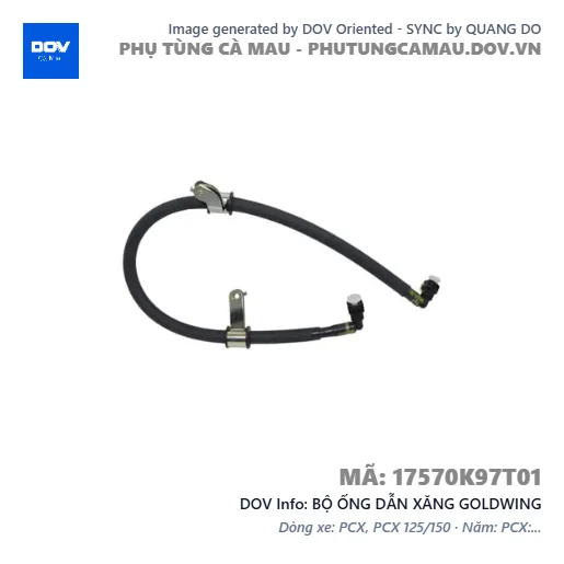 BỘ ỐNG DẪN XĂNG GOLDWING — 17570K97T01