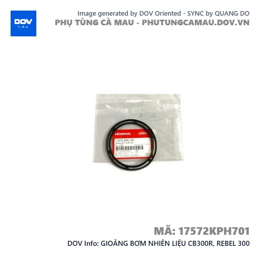 GIOĂNG BƠM NHIÊN LIỆU CB300R, REBEL 300 — 17572KPH701