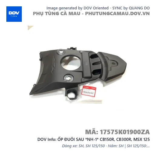 ỐP ĐUÔI SAU *NH-1* CB150R, CB300R, MSX 125 — 17575K01900ZA