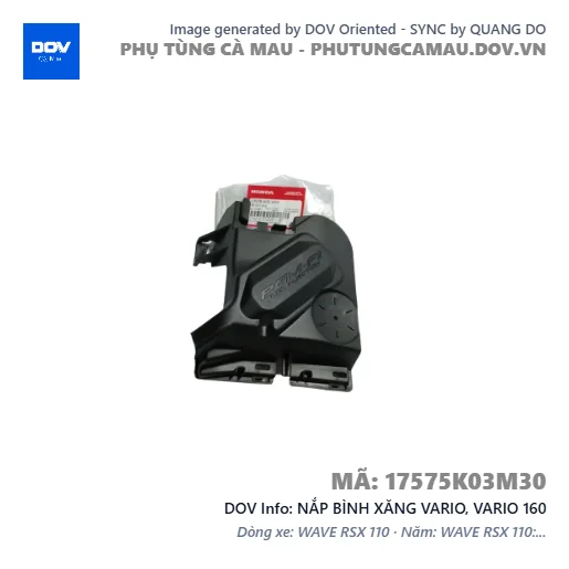 NẮP BÌNH XĂNG VARIO, VARIO 160 — 17575K03M30