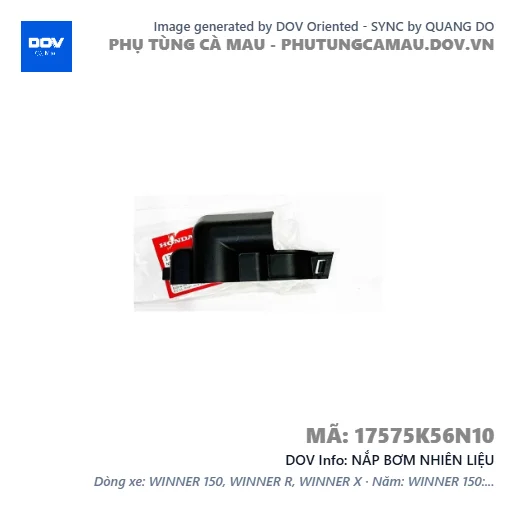 NẮP BƠM NHIÊN LIỆU — 17575K56N10
