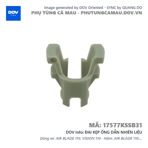 ĐAI KẸP ỐNG DẪN NHIÊN LIỆU  — 17577KSSB31