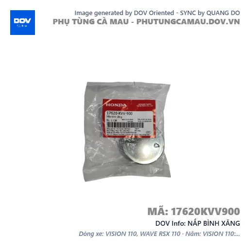 NẮP BÌNH XĂNG  — 17620KVV900