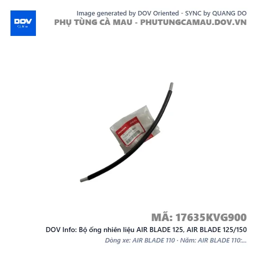 Bộ ống nhiên liệu AIR BLADE 125, AIR BLADE 125/150 — 17635KVG900