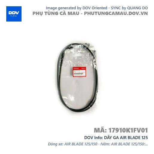 DÂY GA AIR BLADE 125 — 17910K1FV01