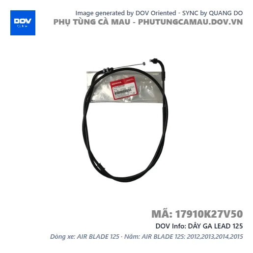 DÂY GA LEAD 125 — 17910K27V50