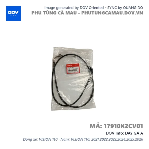 DÂY GA A — 17910K2CV01