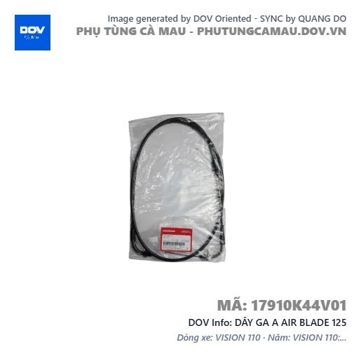 DÂY GA A AIR BLADE 125 — 17910K44V01