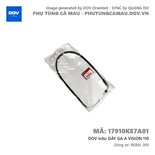 DÂY GA A VISION 110 — 17910K87A01