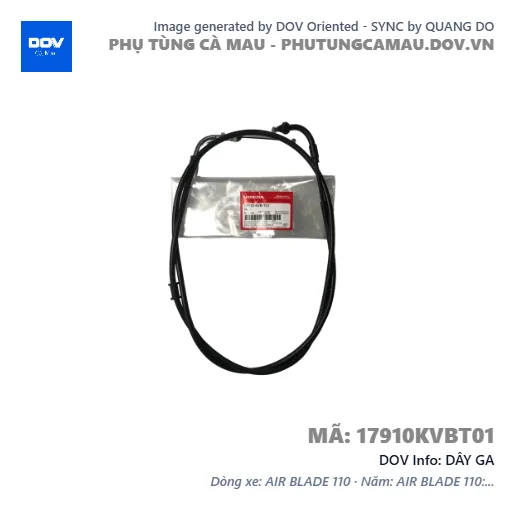 DÂY GA  — 17910KVBT01