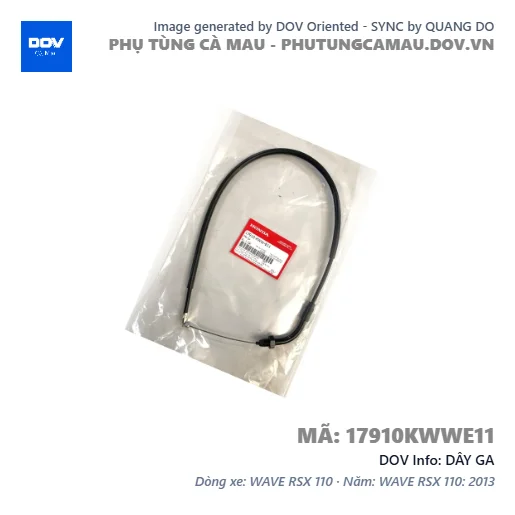 DÂY GA  — 17910KWWE11