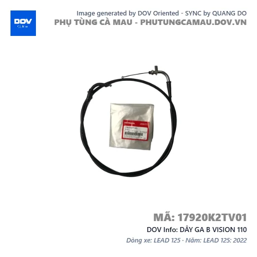DÂY GA B VISION 110 — 17920K2TV01