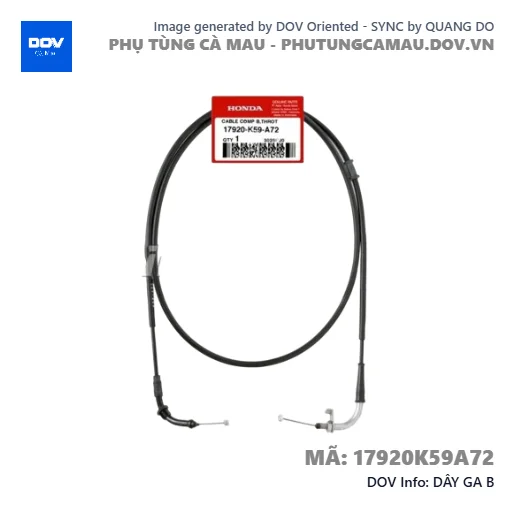 DÂY GA B  — 17920K59A72