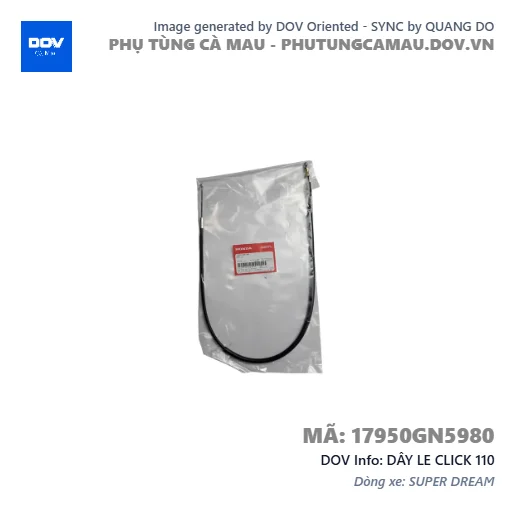 DÂY LE CLICK 110 — 17950GN5980