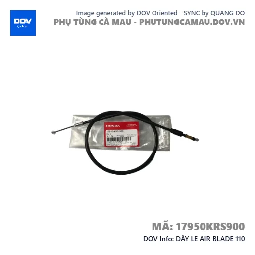 DÂY LE AIR BLADE 110 — 17950KRS900