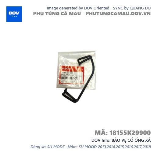 BẢO VỆ CỔ ỐNG XẢ  — 18155K29900