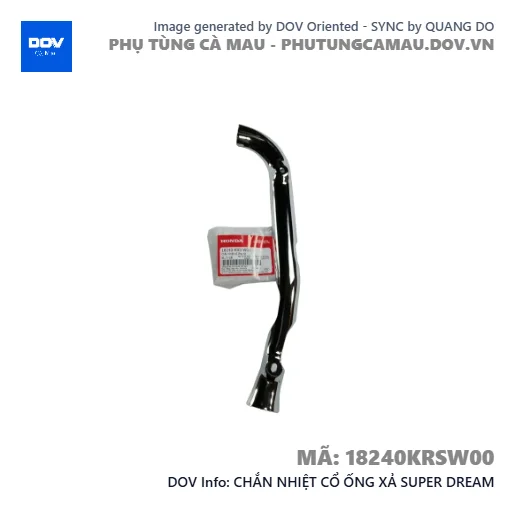 CHẮN NHIỆT CỔ ỐNG XẢ SUPER DREAM — 18240KRSW00