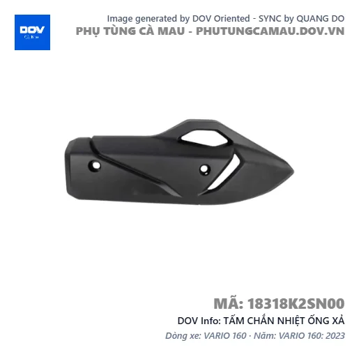 TẤM CHẮN NHIỆT ỐNG XẢ — 18318K2SN00
