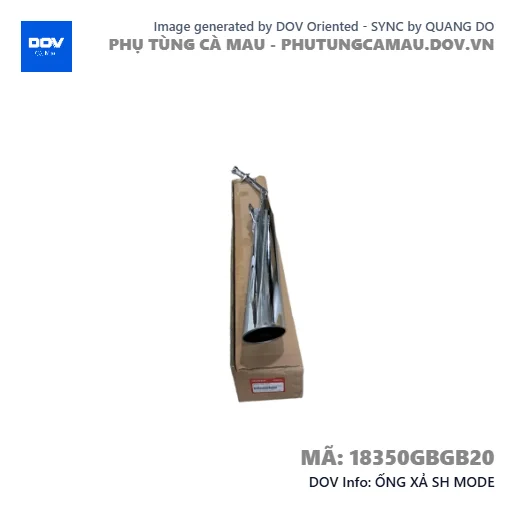 ỐNG XẢ SH MODE — 18350GBGB20
