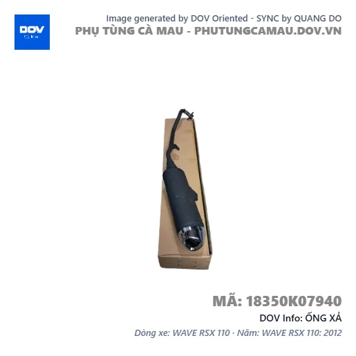 ỐNG XẢ  — 18350K07940
