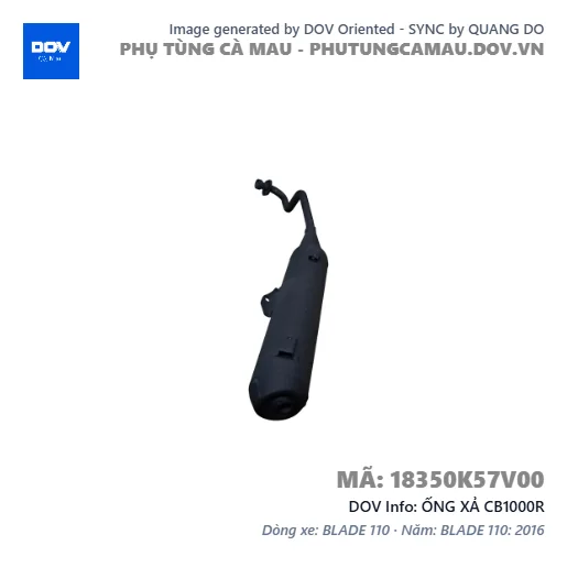 ỐNG XẢ CB1000R — 18350K57V00