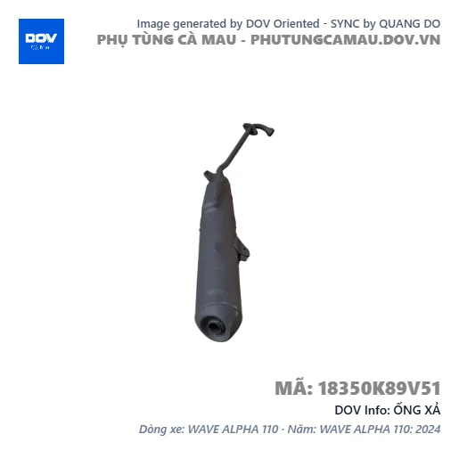 ỐNG XẢ  — 18350K89V51