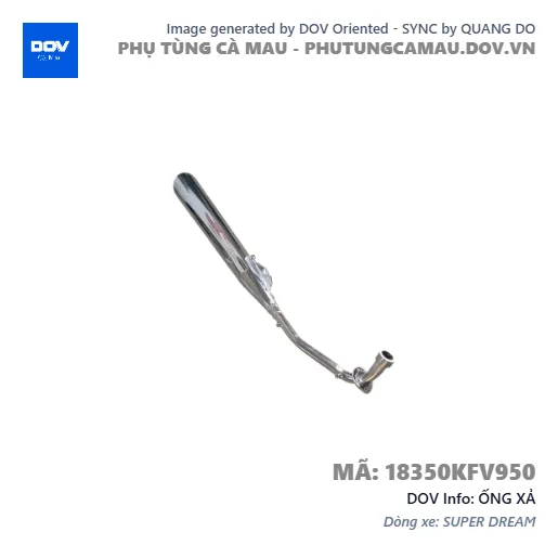ỐNG XẢ  — 18350KFV950