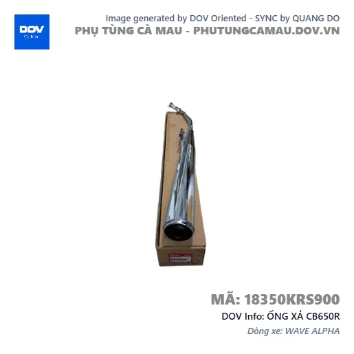 ỐNG XẢ CB650R — 18350KRS900