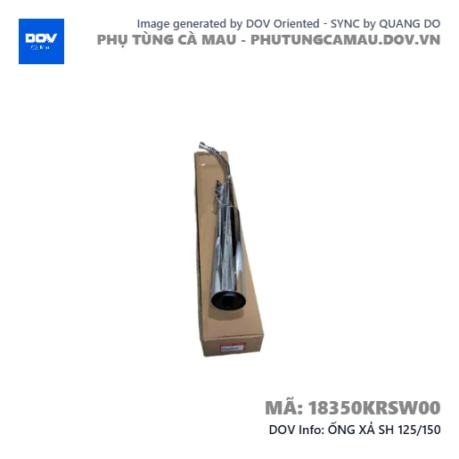 ỐNG XẢ SH 125/150 — 18350KRSW00