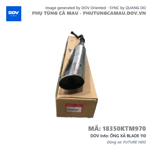 ỐNG XẢ BLADE 110 — 18350KTM970