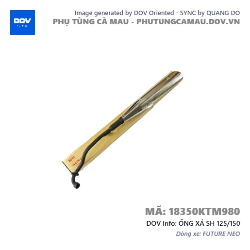 ỐNG XẢ SH 125/150 — 18350KTM980