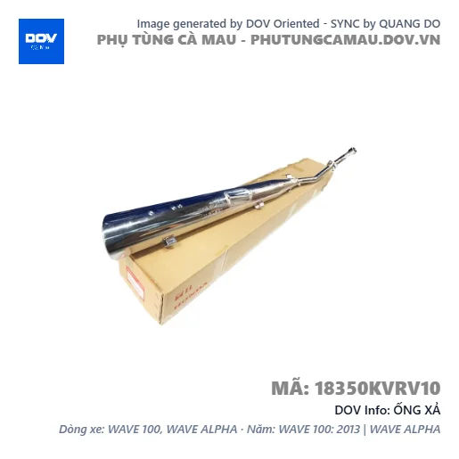 ỐNG XẢ  — 18350KVRV10