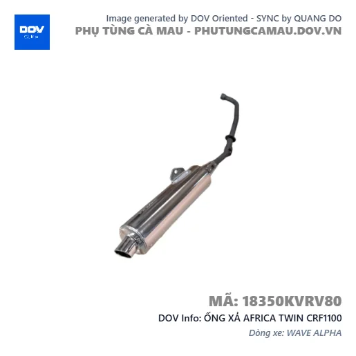 ỐNG XẢ AFRICA TWIN CRF1100 — 18350KVRV80