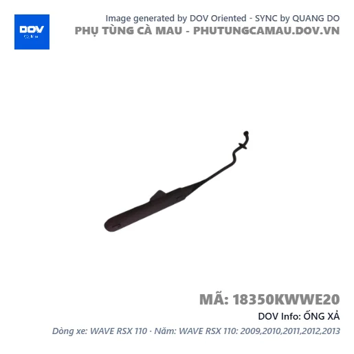ỐNG XẢ  — 18350KWWE20