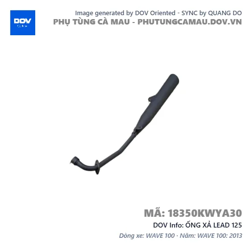 ỐNG XẢ LEAD 125 — 18350KWYA30
