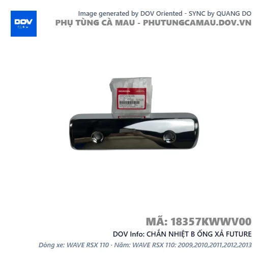 CHẮN NHIỆT B ỐNG XẢ FUTURE — 18357KWWV00