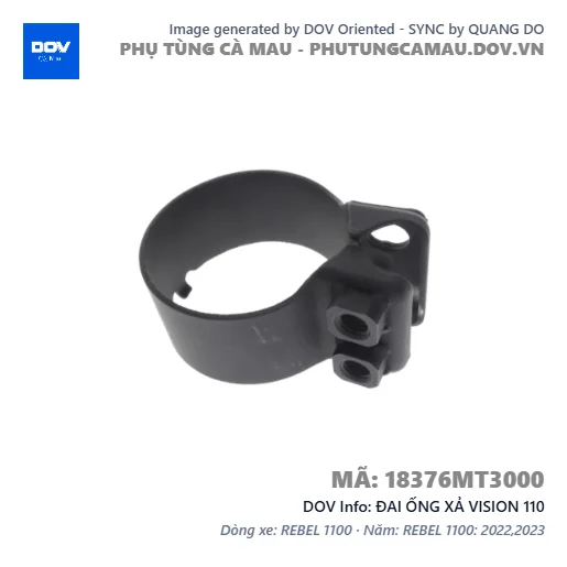 ĐAI ỐNG XẢ VISION 110 — 18376MT3000