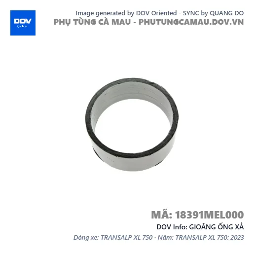 GIOĂNG ỐNG XẢ  — 18391MEL000