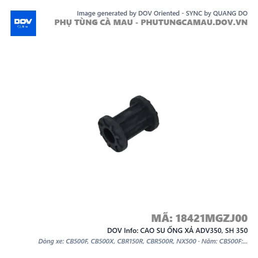 CAO SU ỐNG XẢ ADV350, SH 350 — 18421MGZJ00