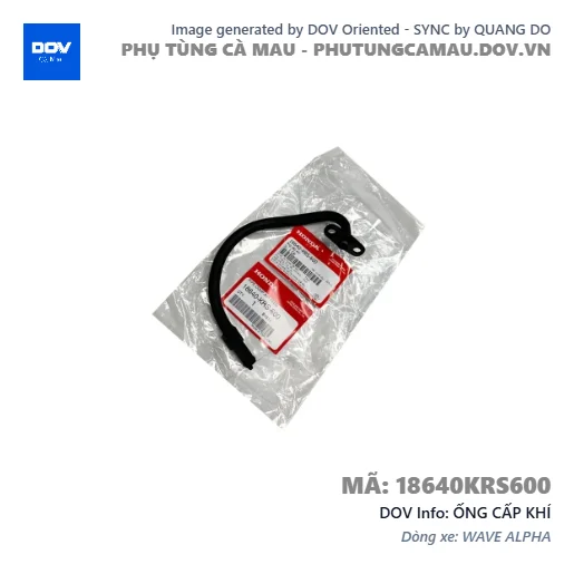 ỐNG CẤP KHÍ — 18640KRS600
