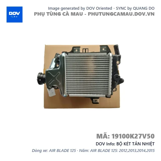 BỘ KÉT TẢN NHIỆT  — 19100K27V50