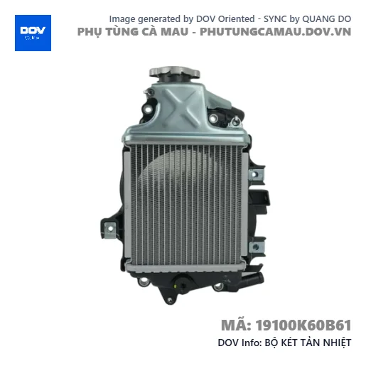 BỘ KÉT TẢN NHIỆT — 19100K60B61